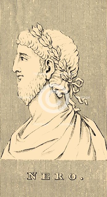 'Nero', (37- 68 AD), 1830. Creator: Unknown.
