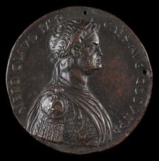 Nero, 37-68, Roman Emperor 54 [obverse], fourth quarter 15th century. Creator: Antonio Averlino