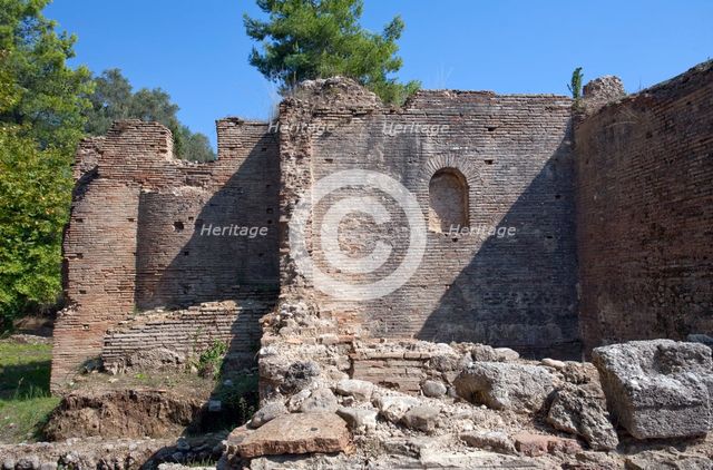 Nero's House in Olympia, Greece. Creator: Samuel Magal.