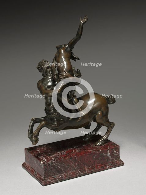 Nessus and Deianeira, made in England, probably 1630-1640. Creator: Francesco Fanelli (Italian, 1661).