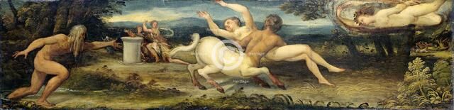 Nessus and Deianira, 1540-1560. Creator: Lambert Sustris.