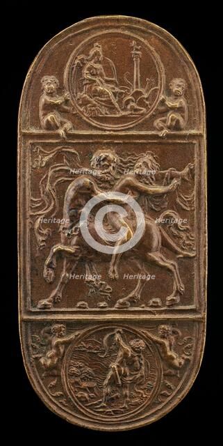 Nessus and Deianira, late 15th - early 16th century. Creator: Moderno.