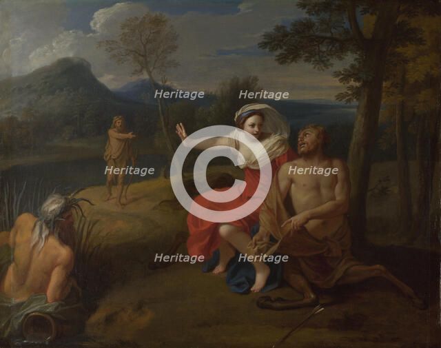 Nessus and Dejanira, ca 1705. Artist: Boullogne, Louis de, the Younger (1654-1733)