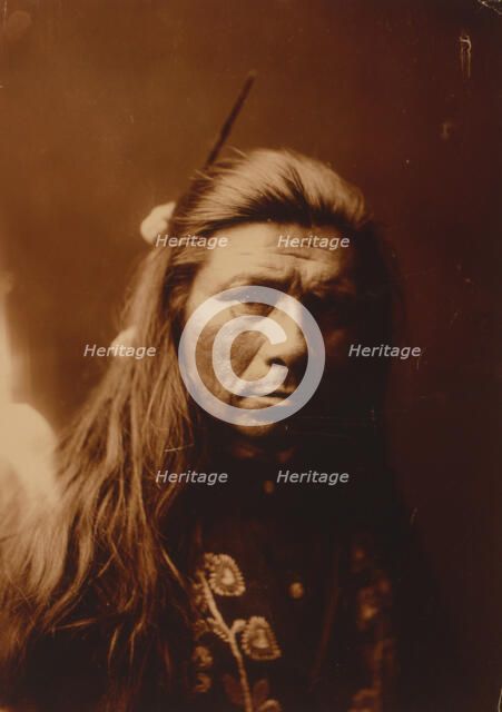 Nespilim man, c1904. Creator: Edward Sheriff Curtis.