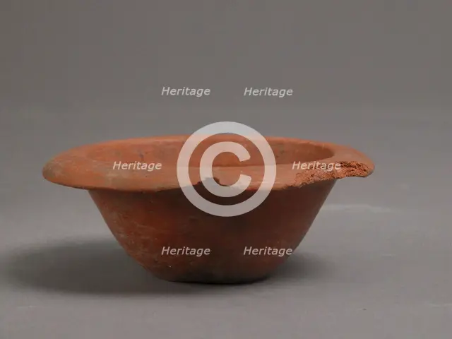 Nesting Bowl, Coptic, 4th-7th century. Creator: Unknown.