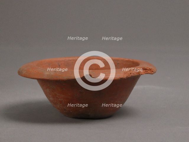 Nesting Bowl, Coptic, 4th-7th century. Creator: Unknown.