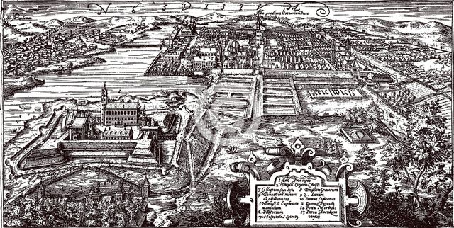 Nesvizh, 1604. Artist: Makowski, Tomasz (c. 1575-c. 1630)