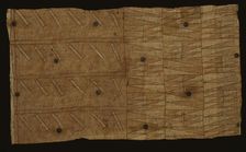Ngatu (tapa cloth), 1800s. Creator: Unknown