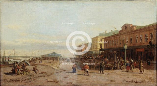 Nizhny Novgorod. Artist: Vereshchagin, Pyotr Petrovich (1836-1886)