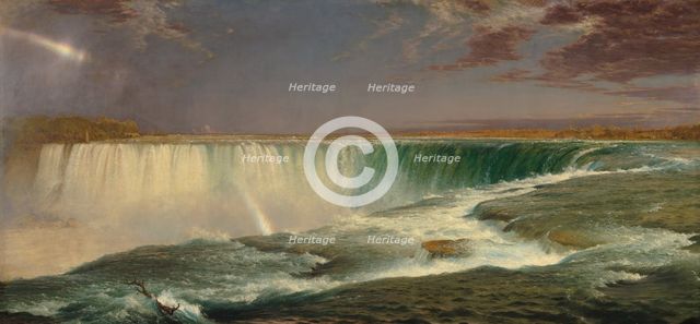 Niagara, 1857. Creator: Frederic Edwin Church.