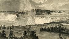 Niagara 1872. Creator: Samuel Valentine Hunt