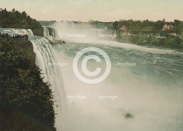 Niagara, the Falls from Prospect Point, c1898. Creator: Unknown.
