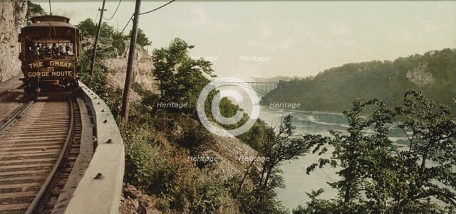 Niagara, the lower Gorge, ca 1900. Creator: Unknown.