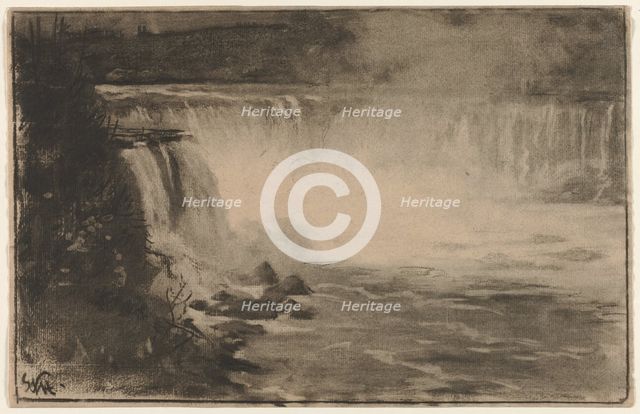 Niagara Falls, 1878. Creator: William Morris Hunt (American, 1824-1879).