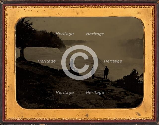 Niagara Falls, c. 1860. Creator: Platt D. Babbitt.