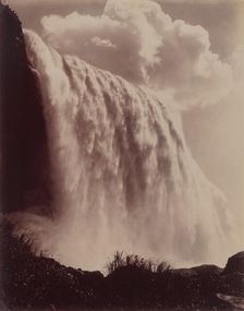 Niagara Falls, c. 1880. Creator: Charles Bierstadt