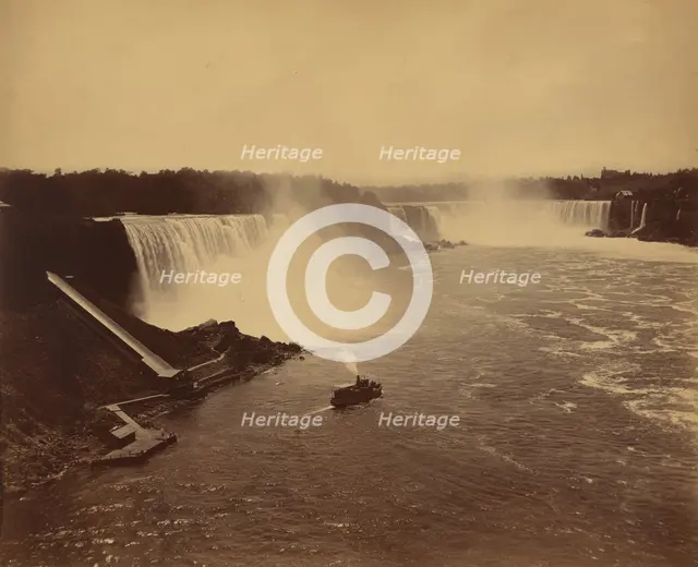 Niagara Falls, c. 1890. Creator: George Barker.