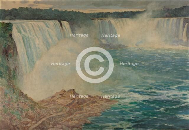 Niagara Falls, c. 1906-1909. Creator: August Satra (American, 1877-1909).