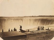 Niagara Falls, ca. 1855. Creator: Possibly by Silas A. Holmes