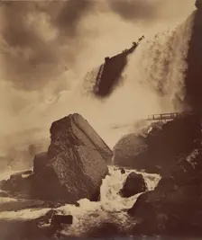 Niagara Falls, ca. 1888. Creator: George Barker