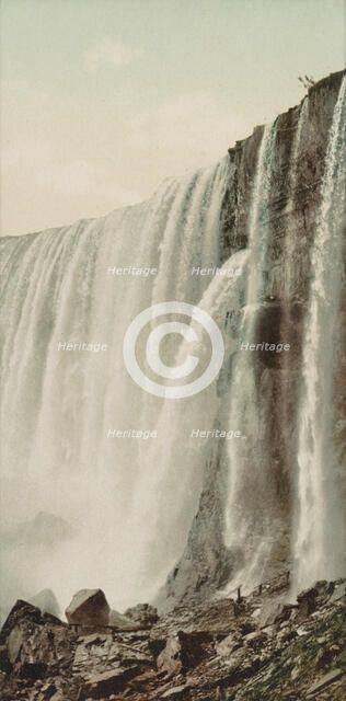 Niagara, Falls from [below?], ca 1900. Creator: Unknown.