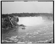 Niagara Falls from Canadian Shore, c1905. Creator: Unknown