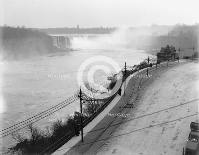 Niagara Falls from Clifton Hotel, Niagara Falls, Ont., between 1900 and 1915. Creator: Unknown.