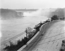 Niagara Falls from Clifton Hotel, Niagara Falls, Ont., between 1900 and 1915. Creator: Unknown