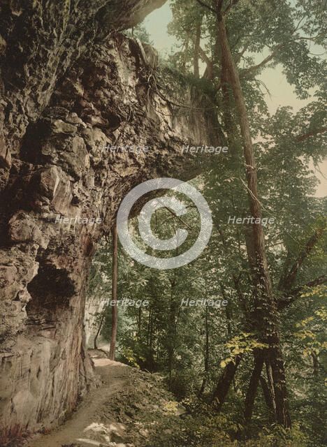 Niagara, footpath in Niagara Glen, c1898. Creator: Unknown.