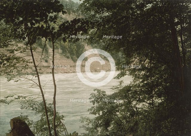 Niagara, Gorge from Niagara Glen, c1898. Creator: Unknown.