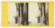 Niagara In Winter, 1860/61. Creator: Anthony & Company