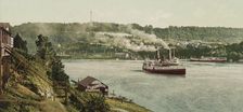 Niagara, Queenstown (i.e., Queenston) Heights from Lewiston, ca 1900. Creator: Unknown
