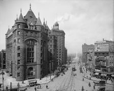 Niagara Street, Buffalo, N.Y., c1908. Creator: Unknown