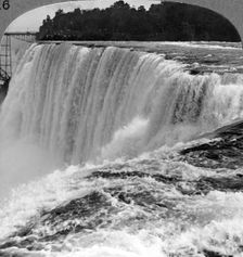 Niagra Falls, New York, USA.Artist: Realistic Travels Publishers