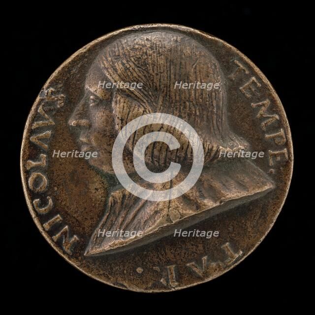 Niccolo Tempesta (?) of Treviso [obverse], late 15th or early 16th century. Creator: Antonio da Brescia.