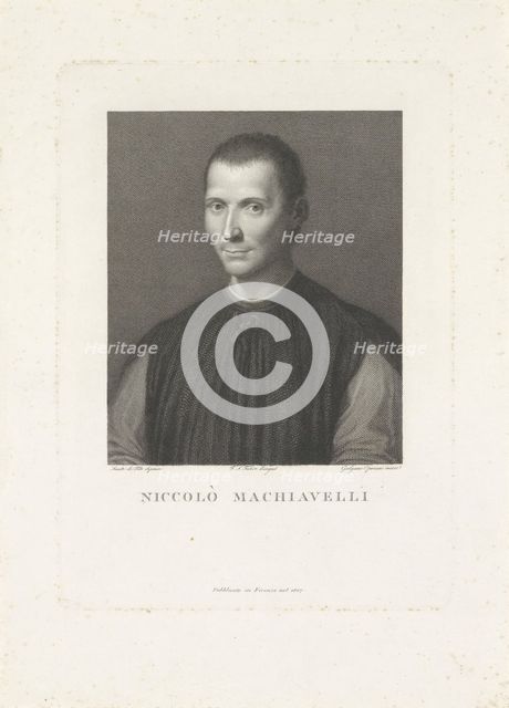 Niccolo Machiavelli (1469-1527), .