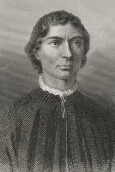 Niccolò Machiavelli, (1469-1527), Italian Renaissance writer and statesman, 1856. Creator: Unknown