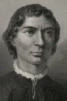 Niccolò Machiavelli (1469-1527), Italian Renaissance writer and statesman, 1856. Creator: Unknown