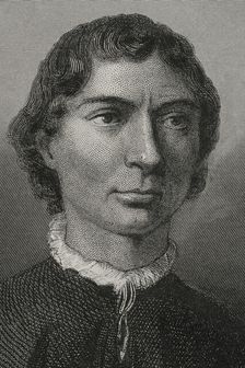 Niccolò Machiavelli (1469-1527), Italian Renaissance writer and statesman, 1856. Creator: Unknown