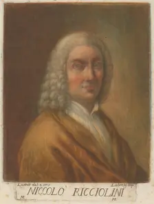 Niccolo Ricciolini, 1789. Creator: Carlo Lasinio
