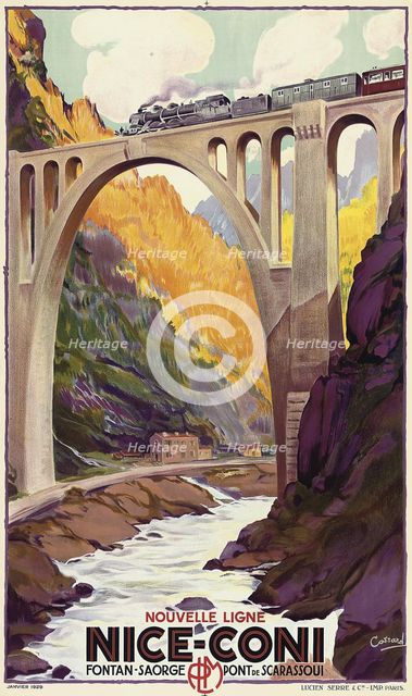 Nice - Coni, 1929. Creator: Cossard, Adolphe (1880-1952).
