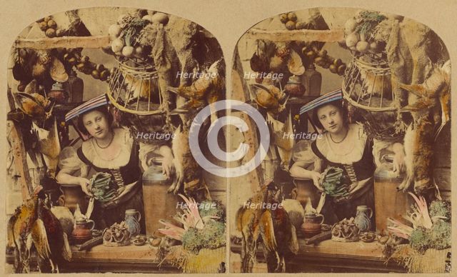 Nice Duck, Sir?, about 1857. Creators: London Stereoscopic & Photographic Co, Joseph John Elliott.