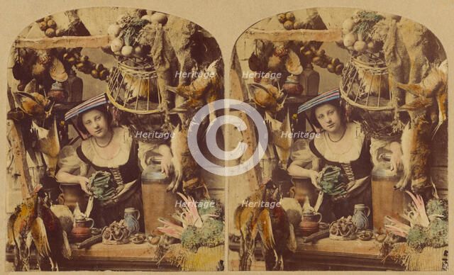 Nice Duck, Sir?, about 1857. Creators: London Stereoscopic & Photographic Co, Joseph John Elliott.