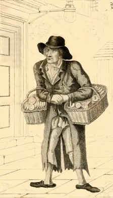 Nice New, A well known character at Reading 1822. Creator: Robert Cooper