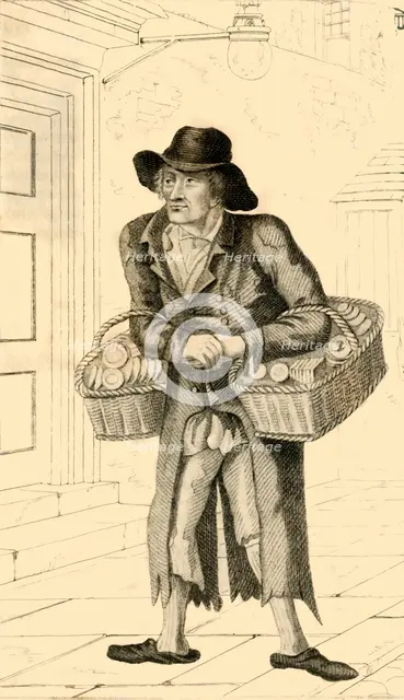 'Nice New, A well known character at Reading', 1822. Creator: Robert Cooper.