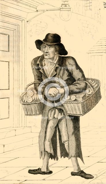 'Nice New, A well known character at Reading', 1822. Creator: Robert Cooper.