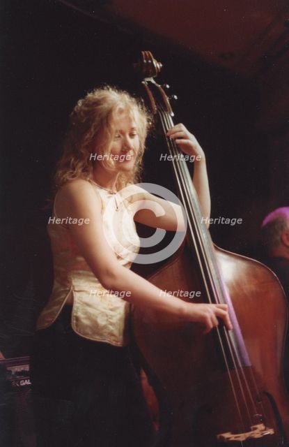 Nicki Parrott, Jazz Paty, Norwich, 2007. Creator: Brian Foskett.