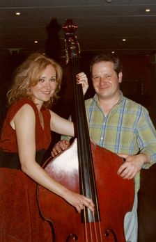 Nicki Parrott, Malcolm Creese, Blackpool Jazz Party, 2007. Creator: Brian Foskett
