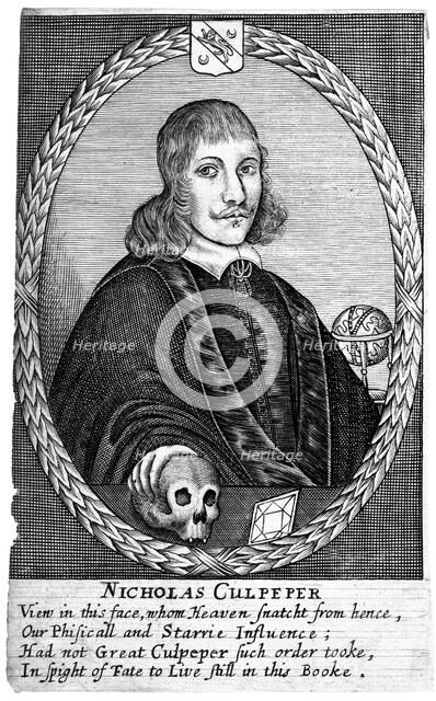 Nicholas Culpepper (1616-54). Artist: Unknown