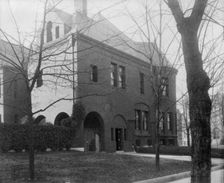 Nicholas Anderson House, 1530 K St., N.W., at 16th St., Washington, D.C., c1895. Creator: Frances Benjamin Johnston